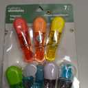 Brite Concepts Set of 6Colorful Magnetic Multi-Clips to Hang Documents or Close Bags #16499, 1 Pack of 6 Clips