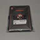 Soke Case for iPad (A16) 11th Generation 11-Inch 2025 /10th Generation 10.9-Inch 2022, with Screen Protector and Multi-Angle Kickstand, Rugged Full Body Heavy Duty Protective Cover - Black Red