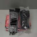 Hortsun 360degree Rotating Christmas Tree Stand with 30' Reversible Mat for Tree up to 7.5ft, Spinning Christmas Trees Stand with 2 Settings Trunk Diameter and One Builtin Electrical Outlet