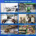 PUNCHMAN 2pcs 2026 Florida State & Federal Workplace Labor Poster - Bilingual English/Spanish 2 Version Guidelines Posting for Workplace, Durable Laminated, Includes 2026 Minimum Wage Info