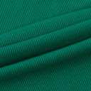 Chulianyouhuo Women's Ribbed Tank Tops Knit Scoop Neck Sleeveless Fitted Casual Tops Summer Slim Basic Tee Shirts (Green, L)