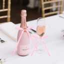 4 x Anwyll Twist Tie Bows 5x7Inch - 30Pcs Premade Pink Gift Bow for Cake Gift WrapBalloon Craft Treat Bag Baby Pink Satin Ribbon Bows for Valentines Day Decor Birthday Party Bridal Shower Wedding Favors