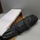 Joyfair Beach Camping Chair (2 Pack), Outdoor Folding Lawn Chair for Adults, Heavy Duty Portable Chair with Armrest for Outside Fishing, Sport, Patio, Cup Holder & Storage Pocket, Carry Bag (Black)