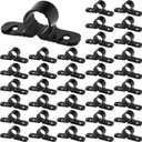 50 Pack 1/ 2 Inch Pipe Supports Suspension Clamp Pipe Clamps Pex Clamps for Pex, Copper, CPVC Pipe (Standard Style)