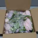 MARTINE MALL 4 Packs Peonies Artificial Flowers, Pinkish-Purple Artificial Peonies, Silk Peonies Flowers Fake Peonies Artificial Flowers Peonies Bouquet for Centerpiece Table Wedding Party Home Decor