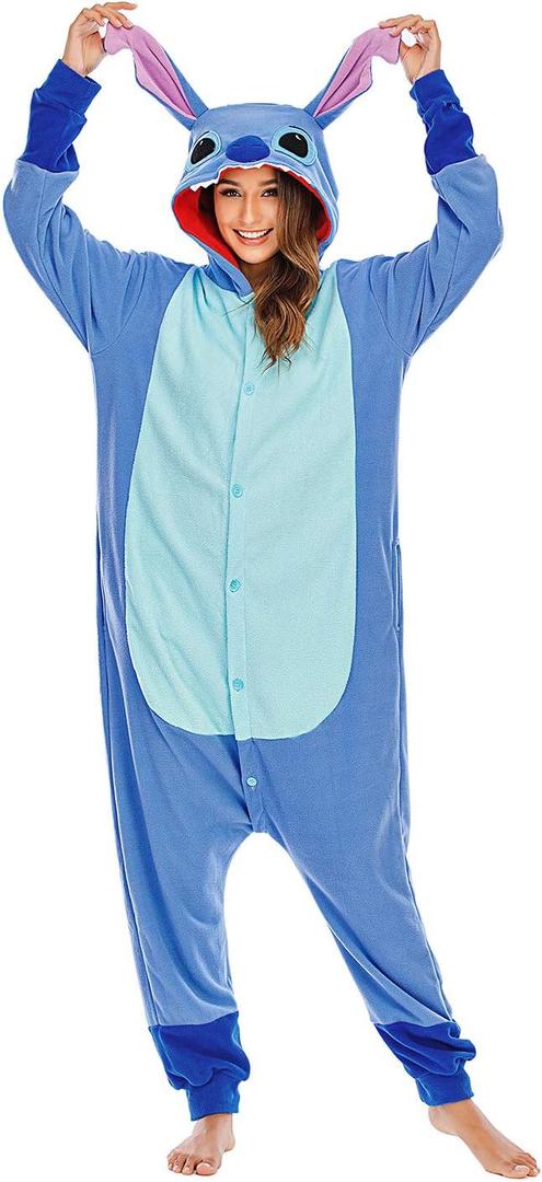 Halloween Animal Onesie Pajamas for Adults Costume Cosplay Homewear One Piece (Medium, Lty1-b)