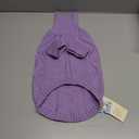 Queenmore Small Dog Pullover Sweater, Cold Weather Cable Knitwear, Classic Turtleneck Thick Warm Clothes for Chihuahua, Bulldog, Dachshund, Pug (Lilac, Medium)