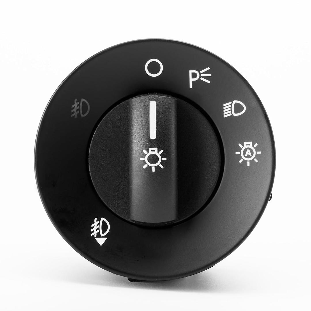 Headlight Dimmer Switch for 2009-2019 Ford Flex 2010-2012 Fusion 2010-2014 Mustang 2012 Lincol Mkz 2010 Mercur Milan Headlight Lamp Fog Light Control Switch 9R3Z11654CA HLS1465 1S11210 SW6659 650141