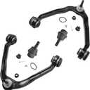 ASTARPRO Suspension Kit 4pcs Front Upper Control Arms bushings with Lower Ball Joints Compatible With Silverado Suburban Sierra Savana Yukon XL 1500 Tahoe Savana Express 2500 Escalade