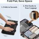 F-color Mesh Shower Caddy Portable for College Dorm Room Essentials with S Hook, 8 Pockets 2 Handles Quick Dry Shower Bag for Camping, Travel, Gym, Bathroom, Hanging Toiletry Organizer, Black