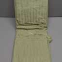 HENGWEITEXT Queen Size Bed Skirt Split Corners,Pleated Bed Skirt with Split Corners,Queen Size Ruffle Bed Skirts Split Corners,Easy Fit,Fade Resistant,Wrinkle Free,Tailored Drop (Light Green)