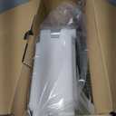 Drive Medical 2-in-1 Raised Toilet Seat with Removable Padded Arms - Elevated Bathroom Safety Support - Secure Locking Attachment - Easy Height Assistance - Durable Construction, Standard Toilets