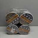 Deck Joist Tape 1-5/8" x 50', 16Pack Weather-Resistant Butyl Joist Tape for decking, Self-Adhesive Butyl Deck Tape for Top of Joists, Rim Joists, Under Joists and Beams