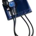 Labtron Manual Blood Pressure Monitor  Adult Size, Blue BP Cuff with Aneroid Gauge and Carry Case