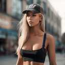 GEN X Raised On Hose Water and Neglect Hat Womans Hat AllBlack Womens Beach Hat Gifts for Grandma Running Cap (Gray)