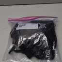 WOMACO Gaming Chair Slipcover Stretch Seat Chair Cover for Leather Computer Reclining Racing Ruffled Gamer Chair Protector (Black, One-Size)