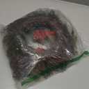 24 Inch Christmas Wreaths for Front Door,Winter Wreaths for Indoor and Outdoor Xmas Decorations,Christmas Door Wreath with Red Christmas Ribbon, Pine Cones for Decor (Green)