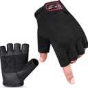Weight Lifting Gloves with Wrist Wrap Support for Men & Women, Workout Gloves for Gym Training, Full Palm Protection, Anti-Slip Grip & Fitness Support, Small