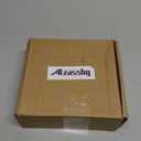 Alzassbg 15 Pack Matte Black Cabinet Pulls, 3-3/4 Inch(96mm) Hole Centers Kitchen Cabinet Handles for Cabinets and Drawers AL3061MB