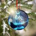 2 x GEEMBI Fantasy Gifts for Women Men - Suncatcher Mythical Animal Christmas Ornaments 2025 - Spirit Animals Fantasy Decor, Mystical Gifts for Christmas Tree Decor, Forest Animal Ornaments Mystical Decor