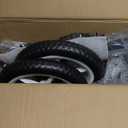 Bobike Toddler Balance Bike 2 Year Old, Balance Bike with Footrest for Ages 2-5, Adjustable Seat & Handlebar, No-Pedal Training Bike, Toys Gift for Boys and Girls (White)