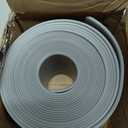 Vinyl Wall Base Baseboard Molding Trim 4" Flexible Self Adhesive Rubber Wall Base Moulding Trim Peel and Stick Design, 4 Inch x 20 Feet, Gray