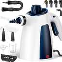 Upgraded 1050W Powerful Steam Cleaner, Pressurized Handheld Multi-Surface Natural Steamer with 12PCS Accessories & Safety Lock, 350ML Large Capacity for Home, Kitchen Instant Dissolves Grime & Grease