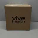 Vive Mobility Scooter Basket (12" x 8.5") - Accessory for 3 & 4-Wheel Scooters - Large Front Storage Attachment for Shopping with Carrying Handle for Travel - Easy to Assemble Replacement Part (Black)