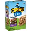 Quaker Chewy Granola Bars, 3 Flavor Back-to-School Variety Pack, 58 Count, Best Before Date 09/08/2025