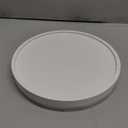 10" Wood Lazy Susan Turntable Organizer, Lazy Susan for Table Top Cabinet Dining Pantry Countertop Cupboard Organization, Decorative Tray for Kitchen Bathroom Decor Coffee Bar Accessories, White (10" with Low Rim)