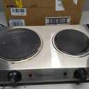 Cuisinart CB-60P1 Countertop Double Burner, Stainless Steel/Black