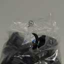 Bell Glides Replacement Office Chair or Stool Swivel Caster Wheels to Fixed Stationary Castors, Office Chair Wheels for Carpet - with Separate Self Adhesive Felt Pads/Chair Feet Wheel Stopper (Black)