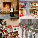 HyDren 20 Pieces Christmas Angel Tree Ornaments Plush Doll Ornaments Xmas Tree Dolls Decorative Plush Angel Pendants Christmas Hanging Decorations for Holiday Party, 20 Styles(Elegant)