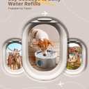 Dog Water Fountain for Large Dogs: 7L/236oz/1.8G Dog Fountain Stainless Steel - Big Cat Drinking Fountain Indoor - Super Quiet Water Fountain for Dogs Inside - for Large Dog Cats & Multi-Pet Home