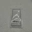 KERZZIL Elegent Pearl Pattern Compatible with iPhone Rectangle Edge Case, Slim Soft TPU Silicone Protective Bumper Cases Cover(Purple Pearl,17)