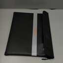 SPVIOQI Fireproof Document Bag 5200F with Heat Insulated, Fireproof Money Bag for Cash with Zipper and Reflective Strip, 14.2 X 11 Fireproof Safe Storage Pouch for Valuables (Black)