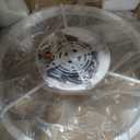 20 Inch Ceiling Fan with Light and Remote Dimmable Low Profile Ceiling Fan
