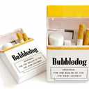 Bubble Blower Set with 2 Wands Refillable Bottle, Cigarette Blower Kit Ideal for Relaxation & Holiday Parties