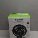 HOLMES Blizzard 8" Air Circulator Digital Fan, 3 Speeds, 90° Adjustable Head Tilt Ideal for Home, Bedroom, Kitchen or Office, Black
