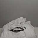 CozyLux Light Grey Queen Comforter Set, 3 Pieces Light Gray Solid Breathable Quilted Bedding Sets, Luxury Soft Fluffy Bed Set with Down Alternative Comforter All Season (1 Comforter & 2 Pillowcases)