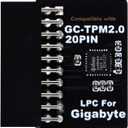 TPM2.0 Module LPC 20Pin Module with Infineon SLB9665 for Gigabyte Motherboard Compatible with GC-TPM2.0