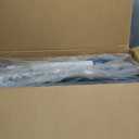 DMI Drop Arm Portable Toilet Commode, Extra-Wide Seat, 500 Pound Weight Capacity, Bucket with Lid Included, Adjustable Legs, Elderly Assistance Products, Grey