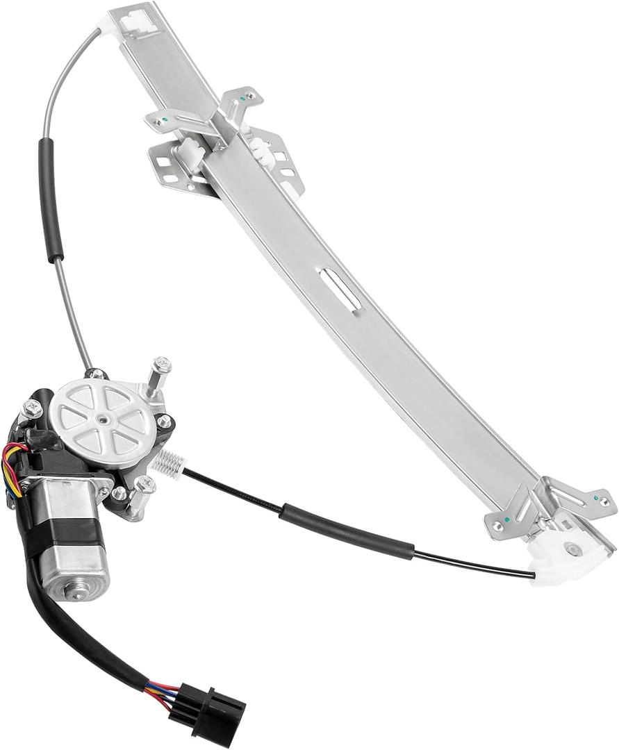 741-306 Front Left Driver Side Power Window Regulator with Motor (6 pins), Compatible with Honda Accord 2003 2004 2005 2006 2007 (Sedan 4-Door Only), Replace OE 72250SDAA02