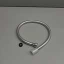 6ft Shower Hose Extra Long Explosion Proof Anti PVC Shower Head Hoses 69 Inches,Used In Showerheads Spray Bidet Toilet Cleaning Pet Flexible Rv Shower Hose Replacement Smooth Showerhose Silver