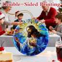 3 x Christian Gift: Jesus Ornament | Christmas Ornaments (Christmas Tree Ornaments), Holiday Ornament, Christian Home Decor, Jesus Christ Decoration, Religious Gifts & Xmas Gifts