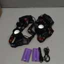 Rechargeable Headlamp 2Pack, 99000 Lumens Super Bright LED Head Lamp with 3 Modes, 90 Adjustable Head Lights for Forehead, 45H Long Runtime & IPX6 Waterproof HeadLamps for Camping Hunting Hiking