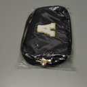 Bridesmaid Gifts - Wedding Day & Bachelorette Party Decorations, Crossbody Belt Bag in Initial White & Black