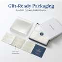 Premium Silk Pillowcase 100% Organic Mulberry Silk, 22 Momme, Grade 6A - Oeko-Tex Certified in Germany - Luxury for Hair & Skin, 1 Piece (Standard Size 20x26 Inches, White)