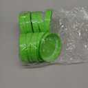 PATIKIL 86mm / 3-1/2" Wide Mouth Plastic Mason Jar Lids, 1Set/10 Pack Canning Jars Caps with Silicone Sealing Ring for Kitchen Storage, Green