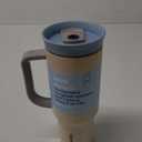 Owala Travel Tumbler SS 40oz Beige Blue Bottle
